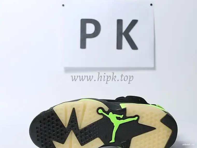 READY Electric PK Green Retro Jordan SHIP MATERIALS TO GOD RETAIL 6 0523